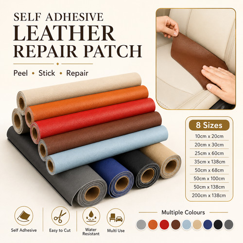 Self adhesive leather - leather, repair