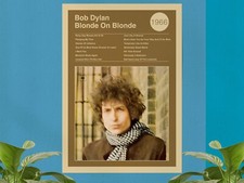 Bob Dylan Blonde On Blonde Fine Art Album Poster