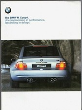 BMW Z3 M Coupe 1998-99 UK