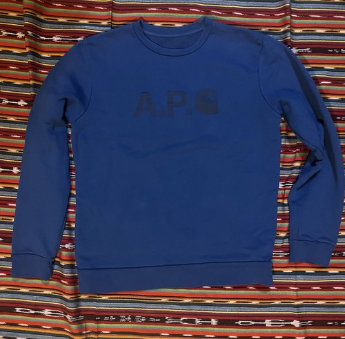 Apc carhartt wip sweatshirt - x,