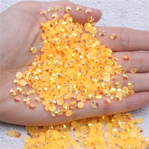 1000pcs resin jelly flatback - 1000pcs,