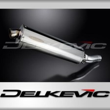 HONDA CB1300SF SA A 2003-2010 450mm OVAL STAINLESS BSAU SILENCER EXHAUST KIT