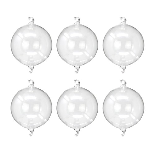 Hanging clear glass ball - hanging,