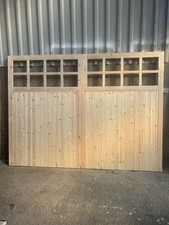 Wooden Side Hinged Garage Doors