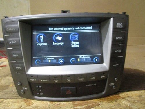Lexus is250 radio - 07,