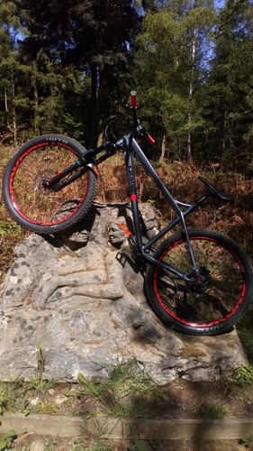 Orange crush mountain bike - crush,