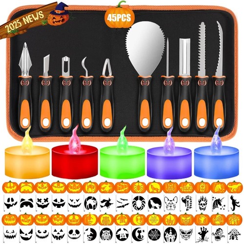 Halloween pumpkin carving kit - halloween,