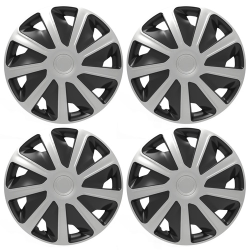 Silver black deep dish - silver/black,
