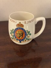 Coronation Mug Cup 1937 J & G Meaking EDWARD VIII WINDSOR Official Design