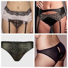 Wholesale Joblot Beautiful and Sexy Lingerie x 185 Knickers Suspenders Slips
