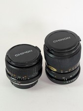 2 x Vintage Chinon 28mm F2.8