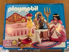 Playmobil Princess Castle Princess Bedroom Set 4253 Knights Complete Boxed