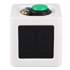 Cube Timer 1.4in 4 Sided Digital Shot Countdown Stopwatch For Private Poker