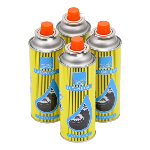 Butane gas bottles - 4,
