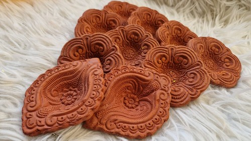 Indian clay diya diva - indian, candle
