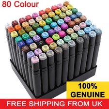 80 Colours Dual Tip Twin