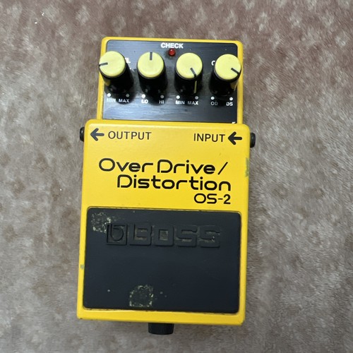 Boss overdrive distortion - boss, os-2