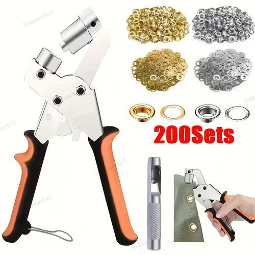 200 set grommet hand press - hand,