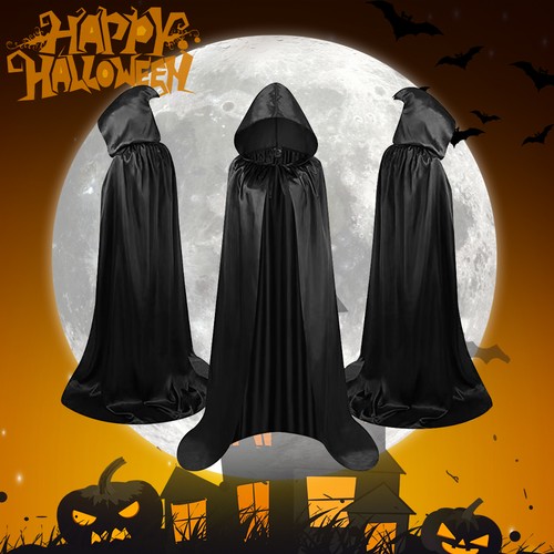 Adult polyester hooded robe - adult,
