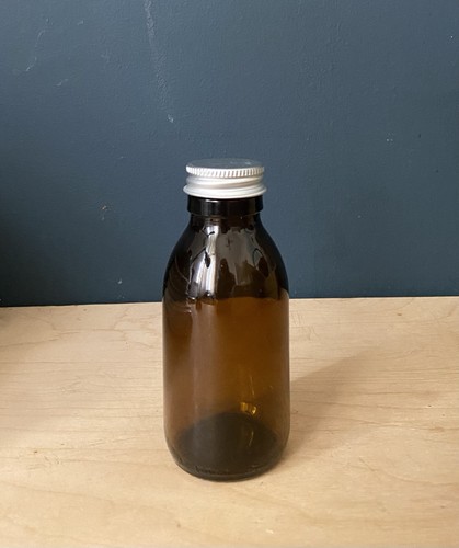 100ml amber glass - 100ml, bottle