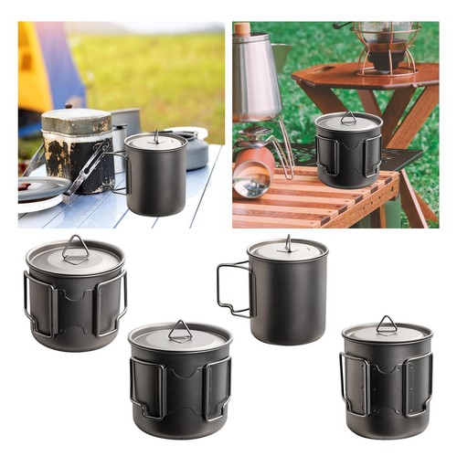 Titanium pot backpacking - titanium,