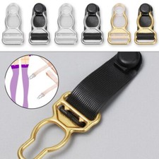 Hosiery Stocking Grips Suspender Ends Buckles Belt Clip Hooks Alloy Sock Clips