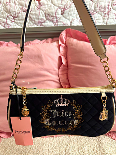 Juicy couture black quilted - couture,