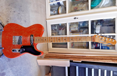 Heartwood hand made telecaster - hand,