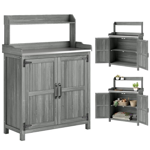 Outsunny wooden potting - outsunny, bench