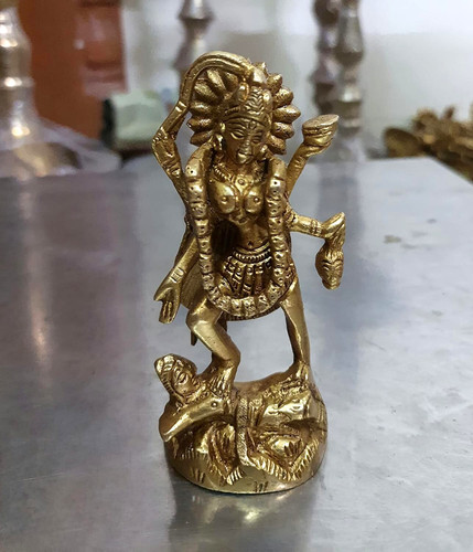 Brass statue goddess - statue, maa