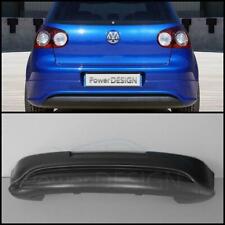 Rear Bumper Spoiler for VW GOLF 5 MK5 " R32 LOOK " WITHOUT EXHAUSTS HOLES ABS