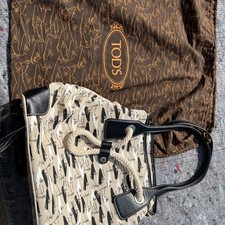 TOD'S Leather Canvas