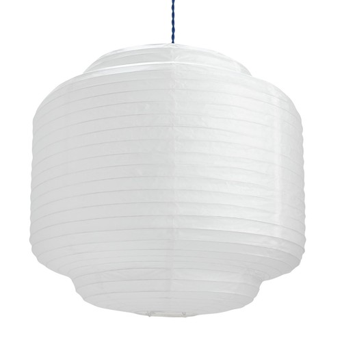 Lampshade 60cm white - white, paper