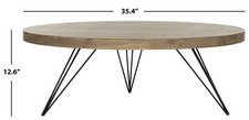 Safavieh MANSEL COFFEE TABLE, Reduced Price 2172764184 FOX4233A