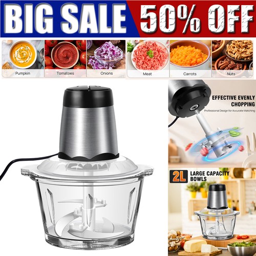 Electric meat grinder mincer - meat,