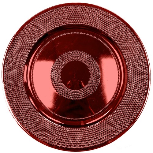 Pack 33cm round - 33cm, plastic