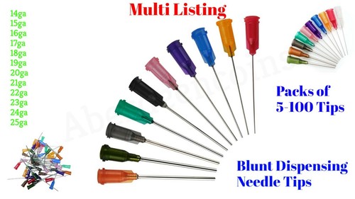 Blunt tip syringe needle oil - blunt,