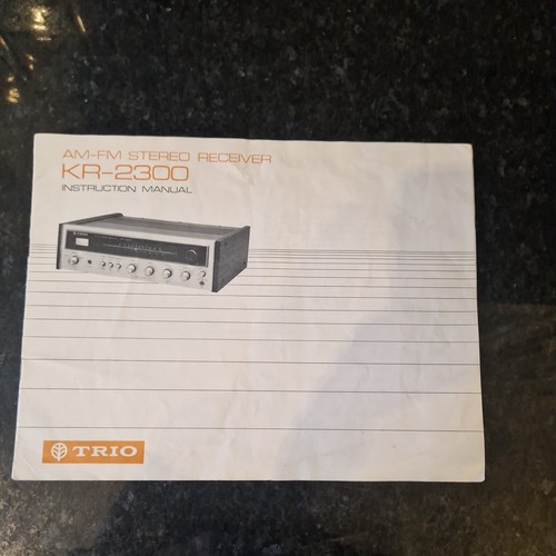 Trio 2300 vintage - kr-2300,