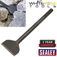 Sealey Wide Chisel 75 x 600mm - SDS MAX Worksafe Power Tool Accessories