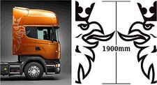 scania truck griffin 2x extra large 1900mm high logos, in any colour, cab sides