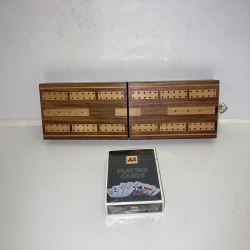 Folding cribbage board - cribbage,