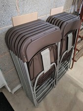 Foldable Folding stacking Chairs - Event, Party, Wedding, Outdoor, Indoor .