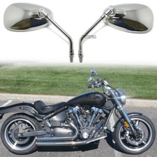 Chrome 10mm Rear Mirrors For
