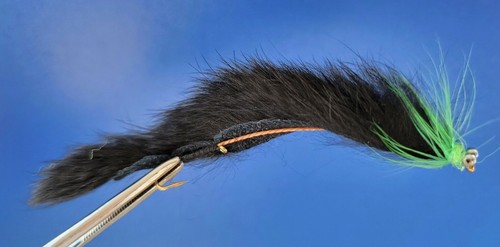 Black viva snake zonker - black,