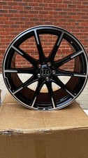 20" Brabus Style Alloy Wheels 5x112 ET35 66.6 – Staggered 20x8.5/20x9.5 