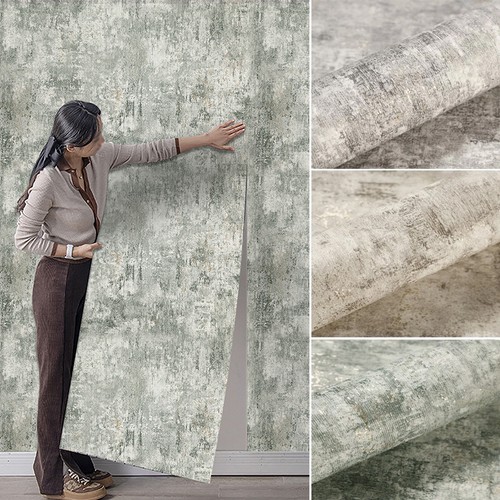 Cream distressed wallpaper - cream,