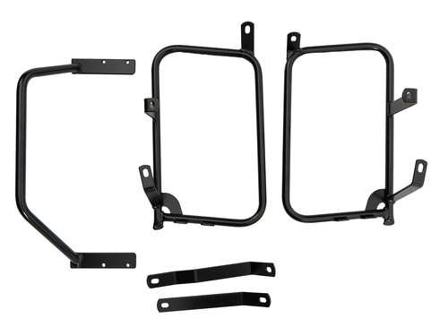 Side pannier rack - bolted, black