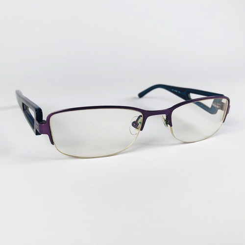Diesel eyeglasses purple half - diesel,