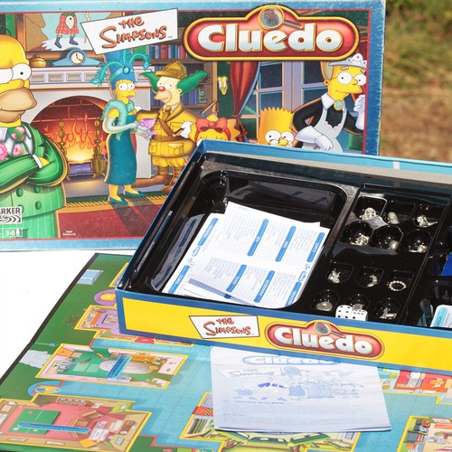 Cluedo board game version - board,
