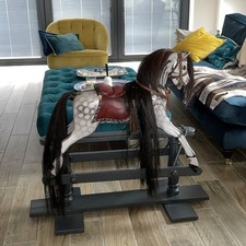 Lovingly Restored Stunning Vintage Line Brothers Triang Sportiboy Rocking Horse